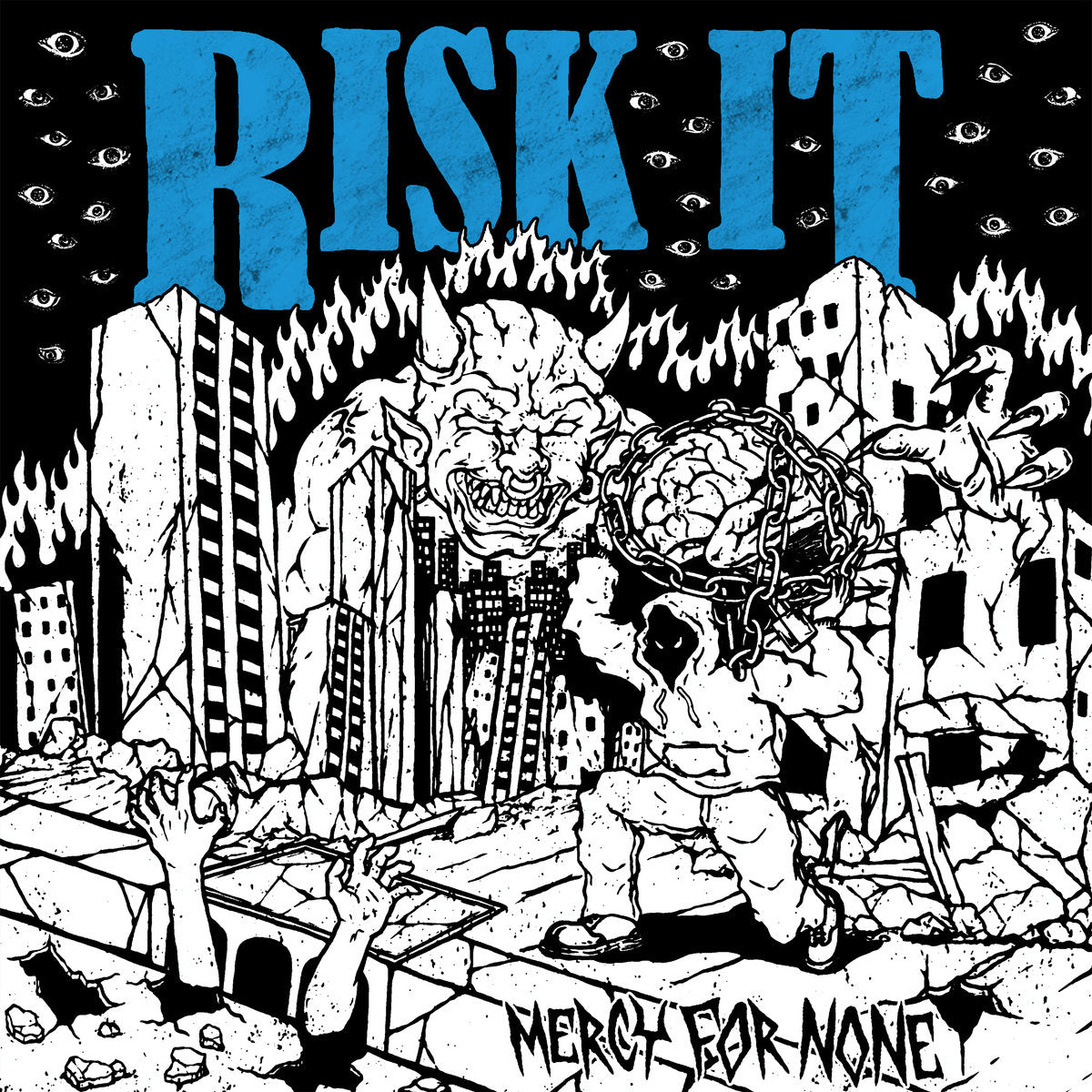 Risk It! – Mercy For None cover artwork