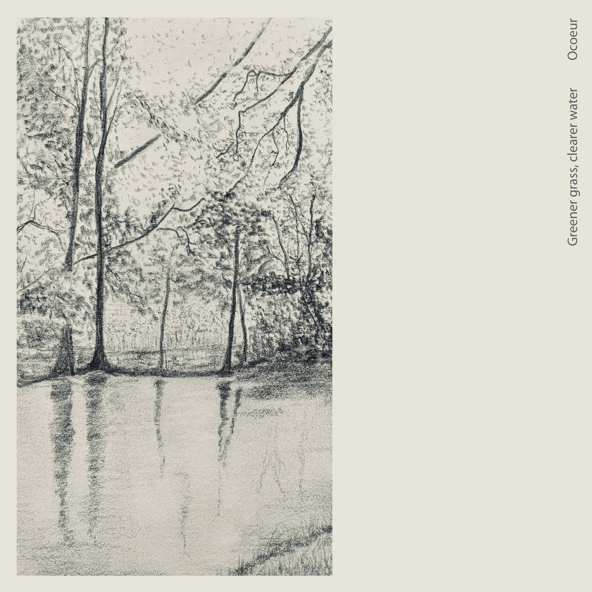 Album cover for Greener Grass Ocoeur - Clearer Water on vinyl lp