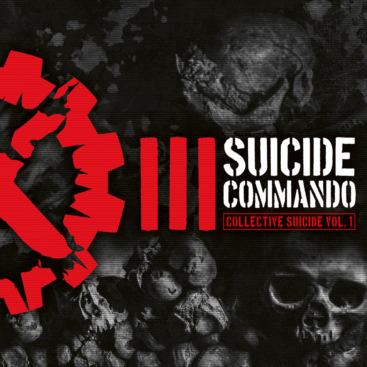 Album cover for Collective Suicide Suicide Commando - Vol. 1 on 2lp vinyl