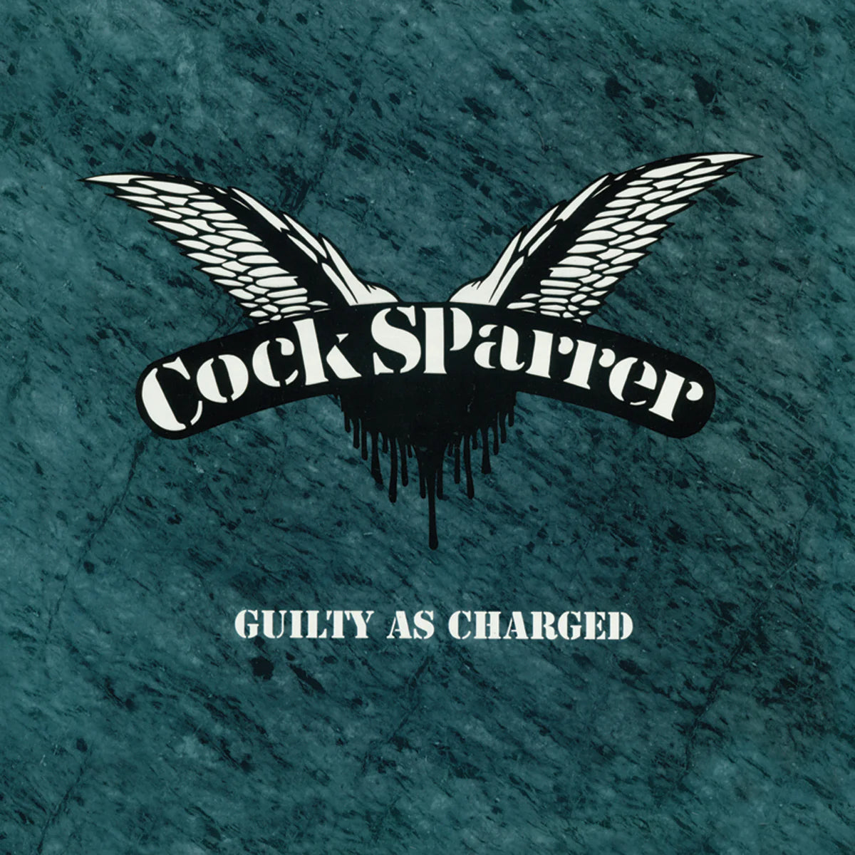 Album cover for Cock Sparrer - Guilty As Charged on colored vinyl lp