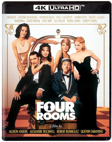 Four Rooms 4K UHD + Blu-ray cover art