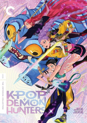 KPop Demon Hunters Criterion Collection DVD cover art