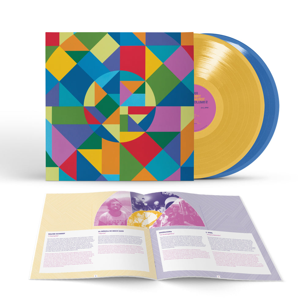 A La Altura Volume 2 Yellow Blue Color 2LP