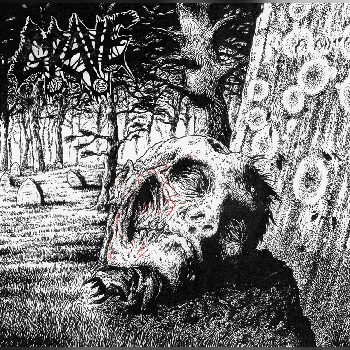 Album cover for Grave - Necropsy: The Complete Demo Recordings 1986-1991 on 3lp vinyl