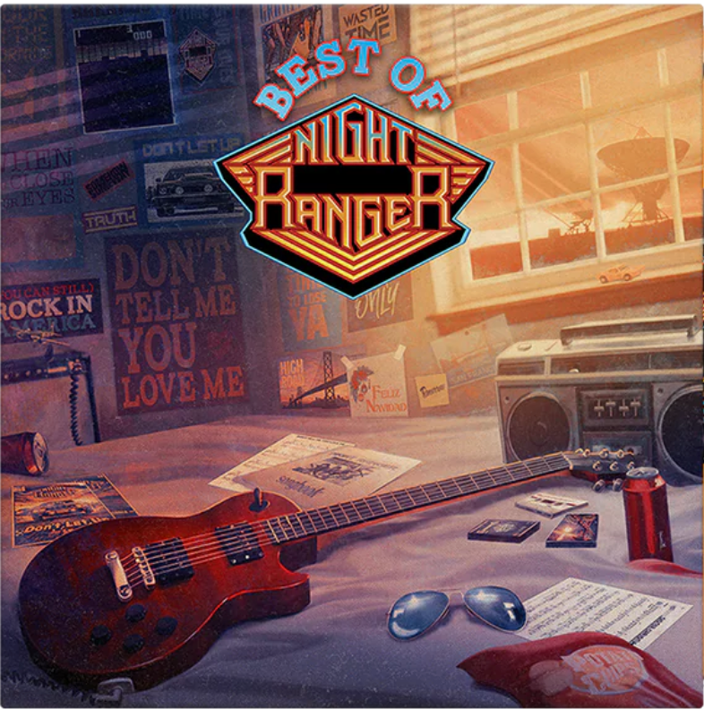 Album cover for Night Ranger - Best Of on 2lp vinyl