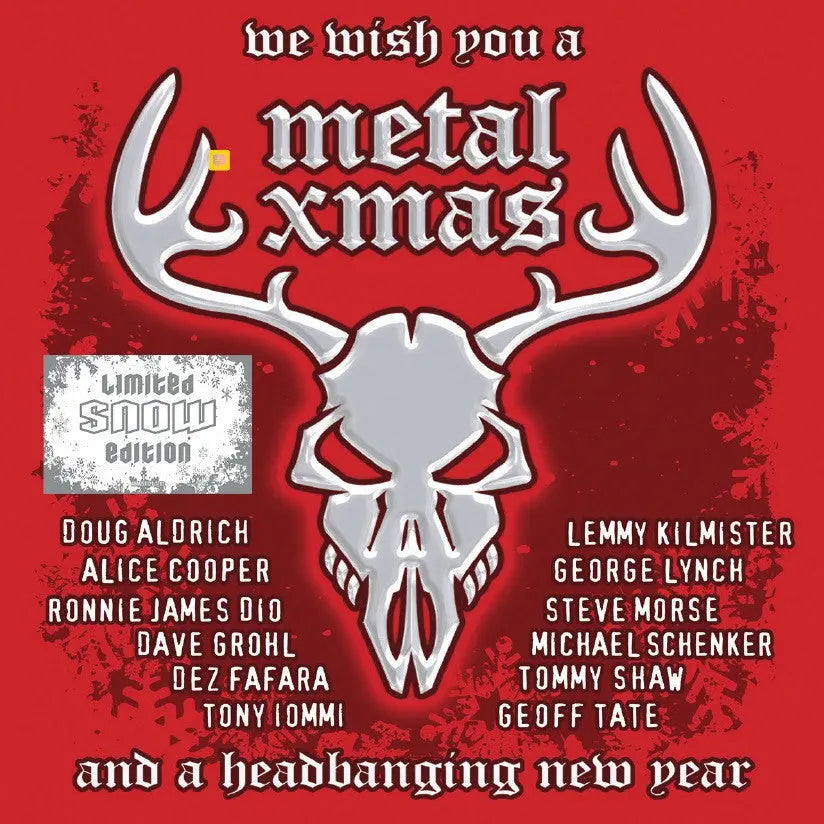 v/a - We Wish You a Metal Xmas and a Headbanging New Year 2LP (Snow White Vinyl)