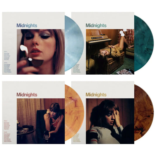 Taylor Swift - Midnights [All 4 Colored Vinyl LP Set]