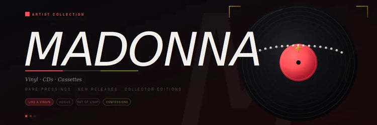Madonna-Vinyl-CDs-Cassettes-Drowned-World-Records - Drowned World Records