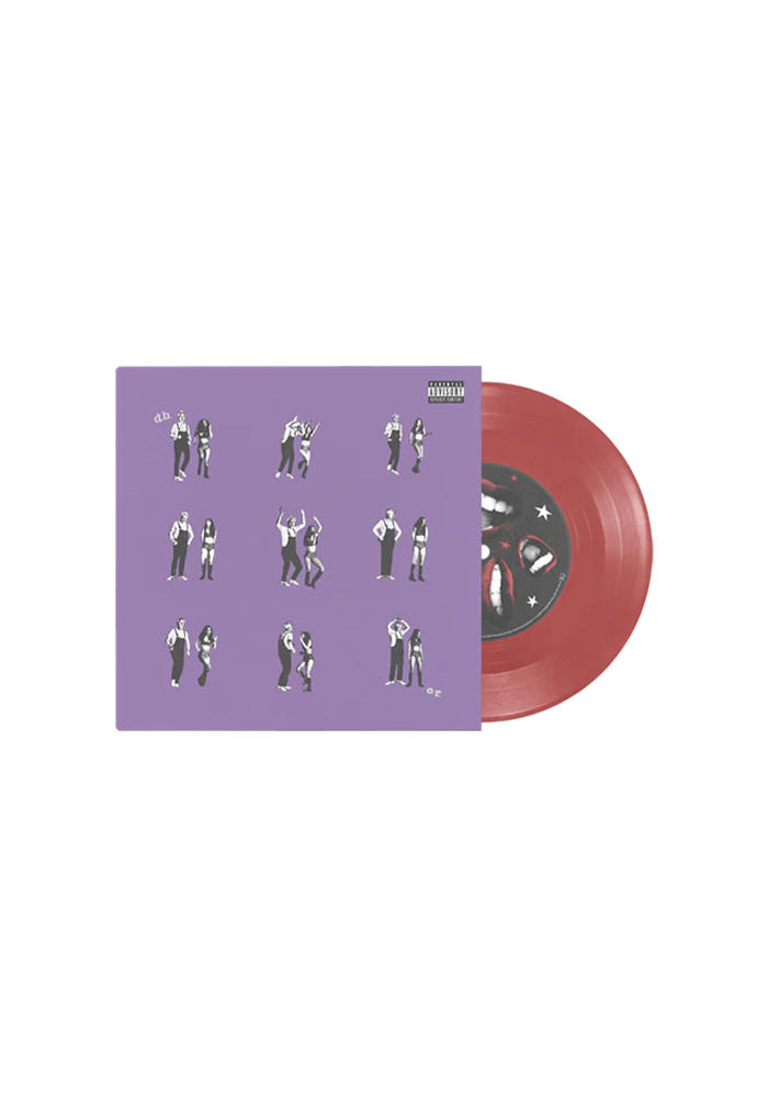 Olivia Rodrigo & David Byrne — drivers license / Burning Down the House [Red 7-inch] — album artwork