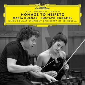 Album cover for Simon Bolivar Symphony Orchestra of Venezuela Maria Dueas - Homage To Heifetz on 2lp vinyl