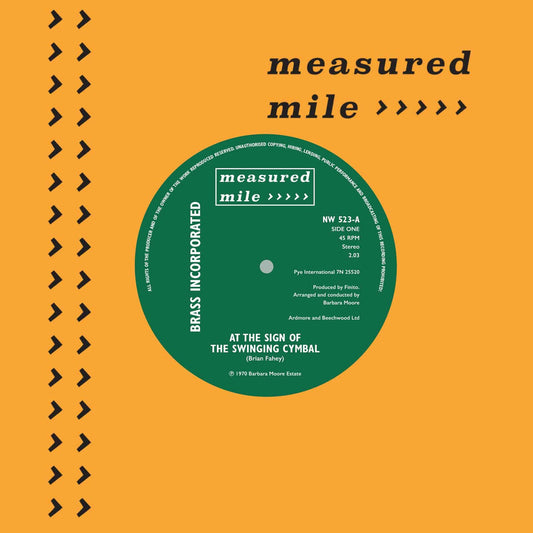 Brass Incorporated - At The Sign Of The Swinging Cymbal / Just Like That [7"] cover artwork
