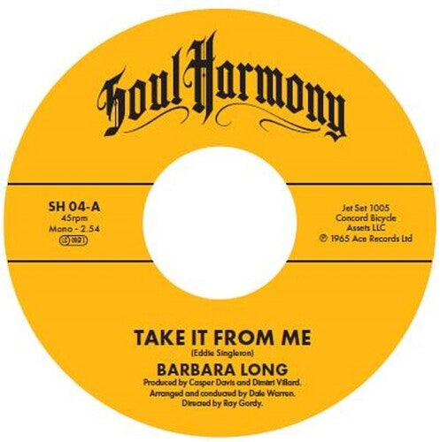 Take It From Me / Poor Loser [7" Vinyl] (import)