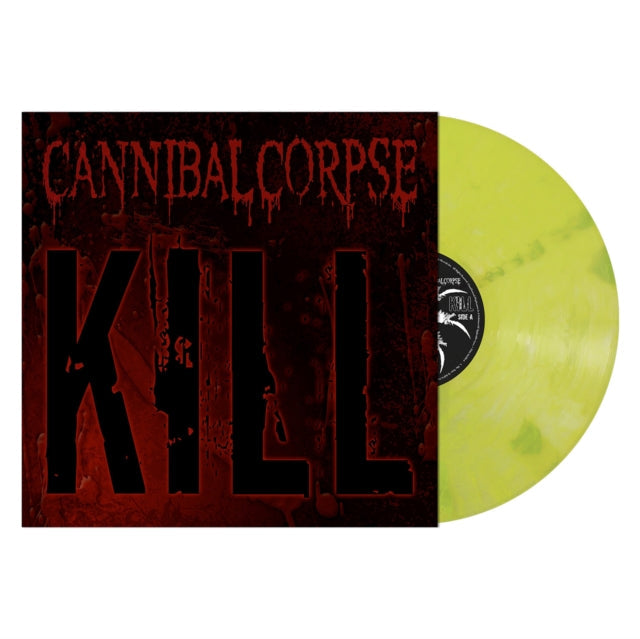 Cannibal Corpse - Kill [20th Anniversary Green Slime LP] - cover and packaging