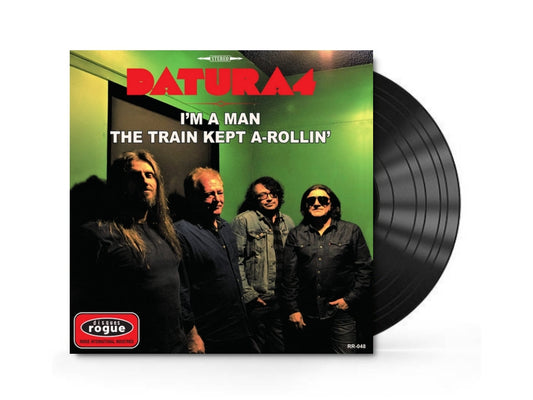 Datura4 - I'm A Man 7-inch vinyl cover art