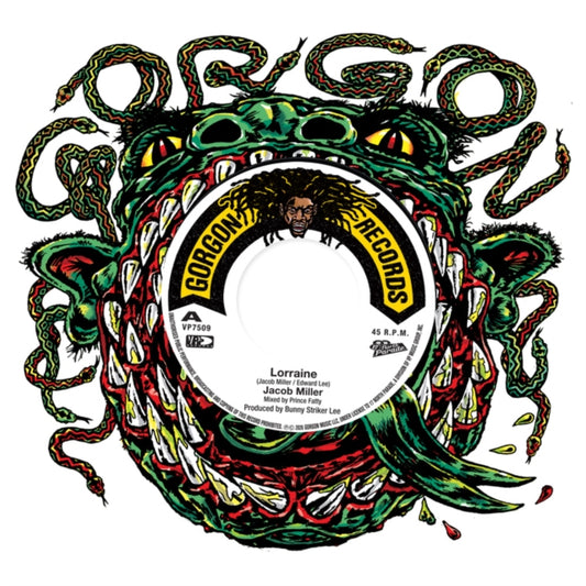 Album cover for Jacob Miller, Aggrovators, Prince Fatty - Lorraine on 7" Vinyl