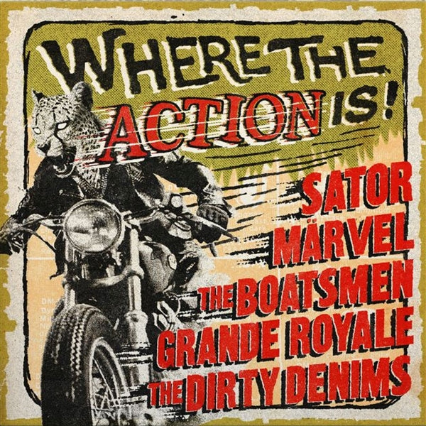 Various Artists – Where The Action Is! cover artwork