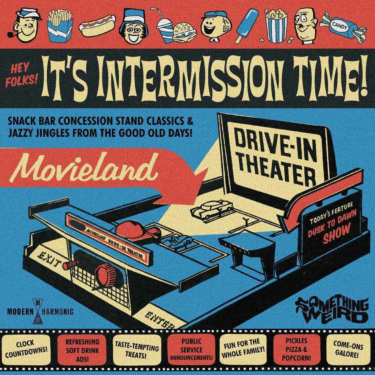 Something Weird - Hey Folks! It's Intermission Time! [LP]