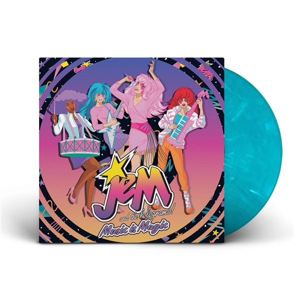 Jem and the Holograms - Music Is Magic album cover
