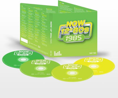 Various Artists — NOW 12" 80s: 1985 – Part Two [4CD] — cover artwork