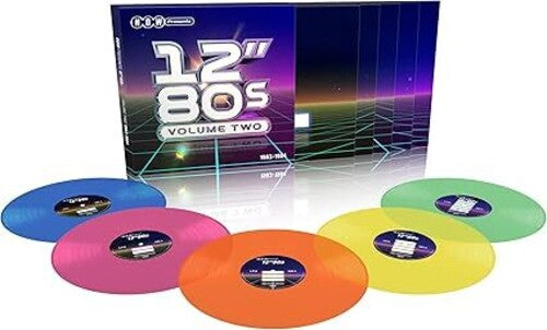 Now Presents... 12" 80S: Volume Two: 1983-1984 [5LP] (Blue Hot Pink Orange Yellow & Green Vinyl Import)