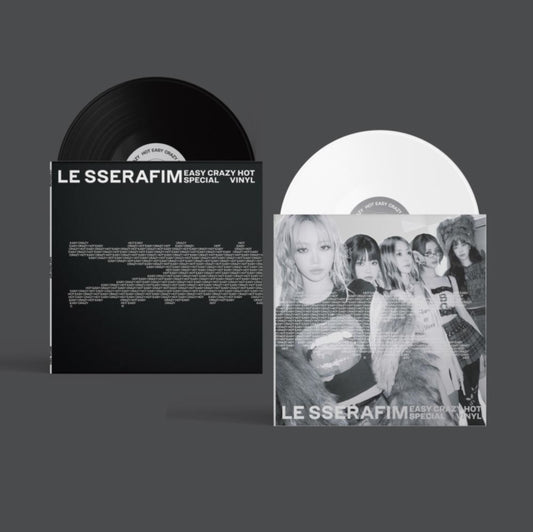 'EASY-CRAZY-HOT' [LP] (Carbon Black Vinyl 5 posters set 10 page postcard booklet 5 photocard set sticker)