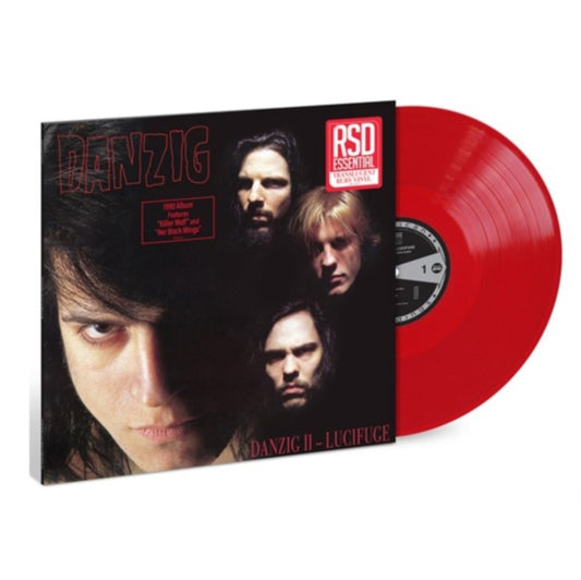 Album cover for Danzig - Ii: Lucifuge [LP] (Translucent Ruby Vinyl)