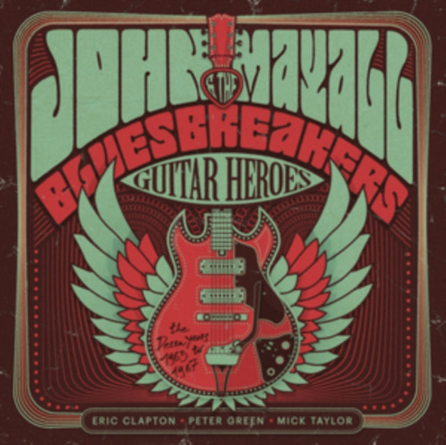 Album cover for John Mayall & The Bluesbreakers - Guitar Heroes: The Decca Years 1965?1967 [4LP Import]