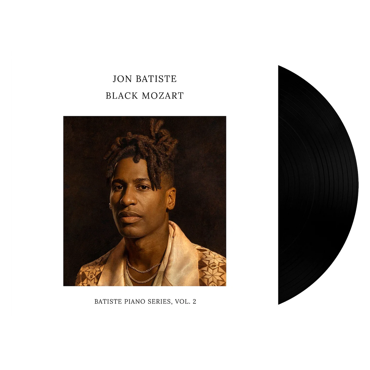 Jon Batiste – Black Mozart [LP] cover artwork