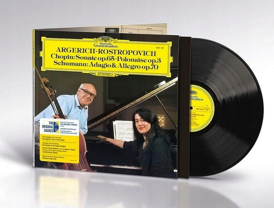 Chopin: Sonate Op. 65; Schumann: Adagio [P] (180 Gram The Original Source Series Gatefold Numbered/)