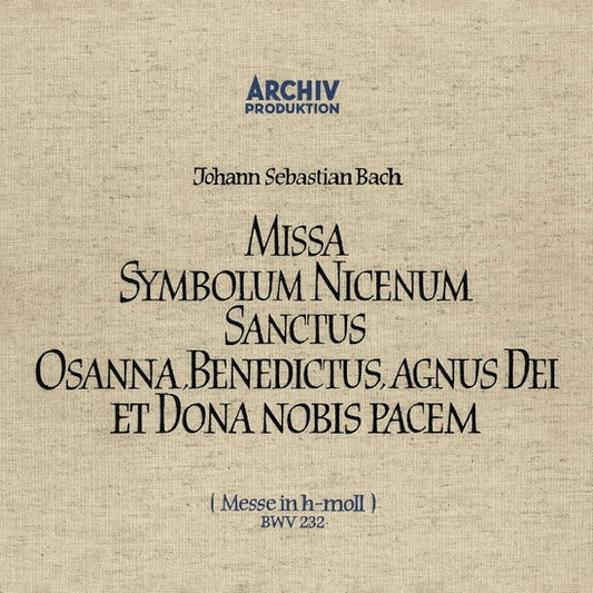 Bach: Mass in B Minor, BWV 232 (The Original Source Series) [180 Gram 3LP]