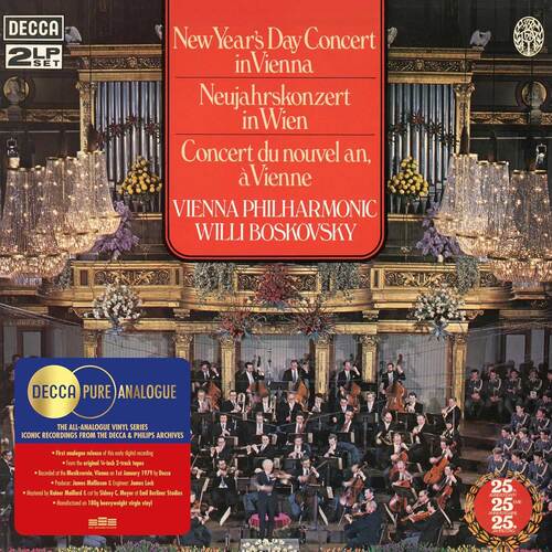 New Year's Day Concert In Vienna [2LP 180 Gram Decca Pure Analogue Series Only Original Analogue Sources]