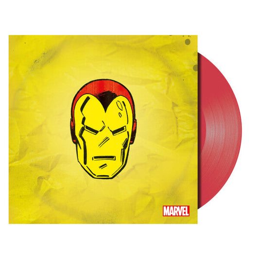 Marvel Chorus - Iron Man (1966 Theme) / Merry Marvel Marching Society [Translucent Red 7" Vinyl]