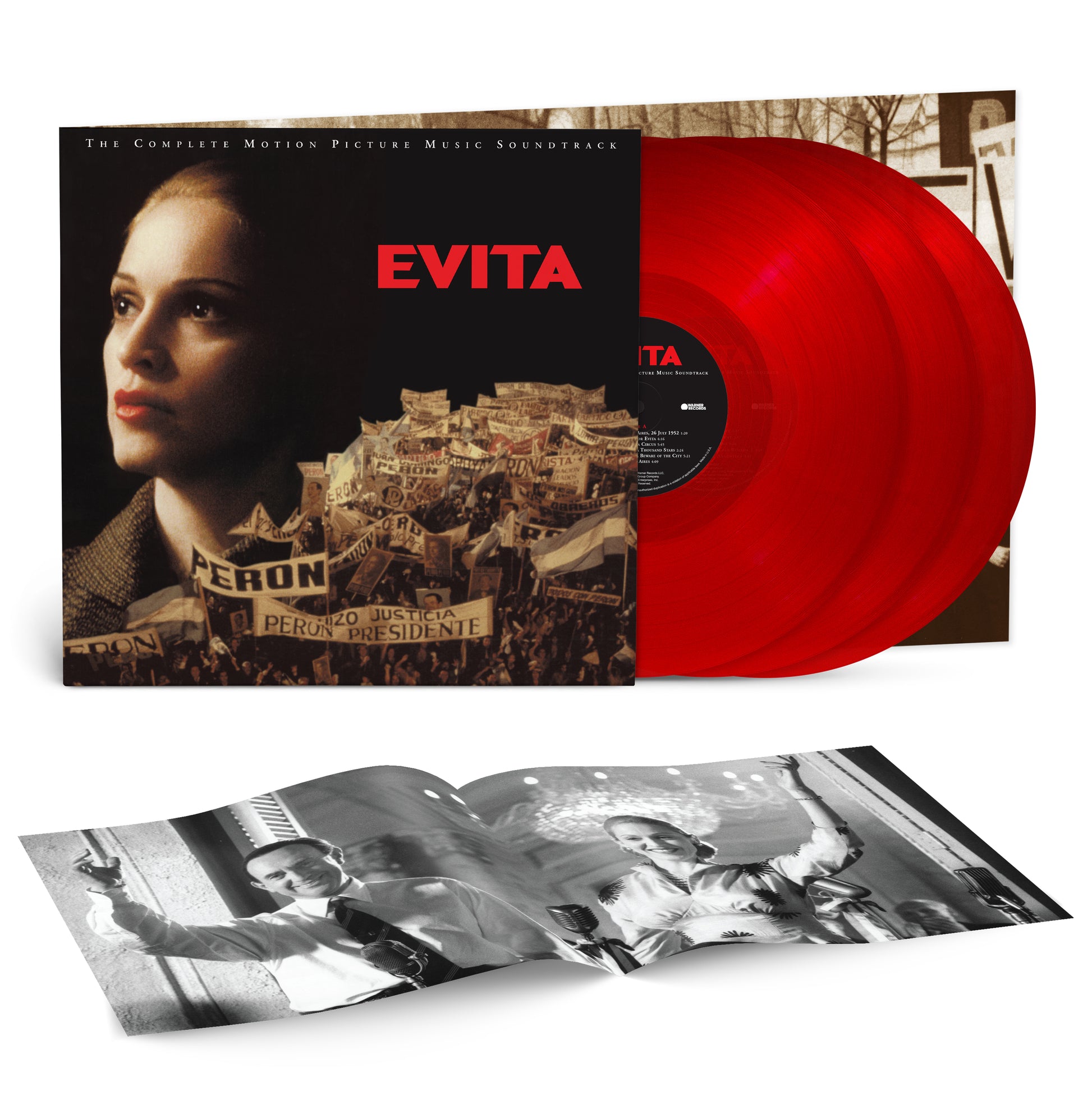 Madonna - Evita: The Complete Motion Picture Soundtrack [Red Vinyl 3LP]