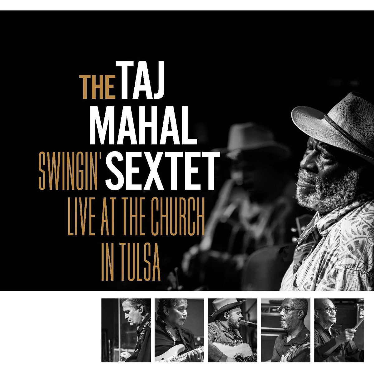The Taj Mahal Sextet – Swingin' Live at the Church in Tulsa cover artwork