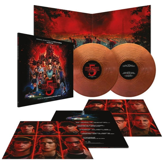 Stranger Things 5 (Score) Vol 1 [2LP Metallic Gold Vinyl Import]