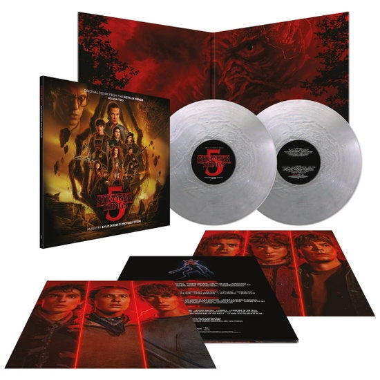 Stranger Things 5 (Score) Vol 2 [2LP Metallic Silver Vinyl Import]