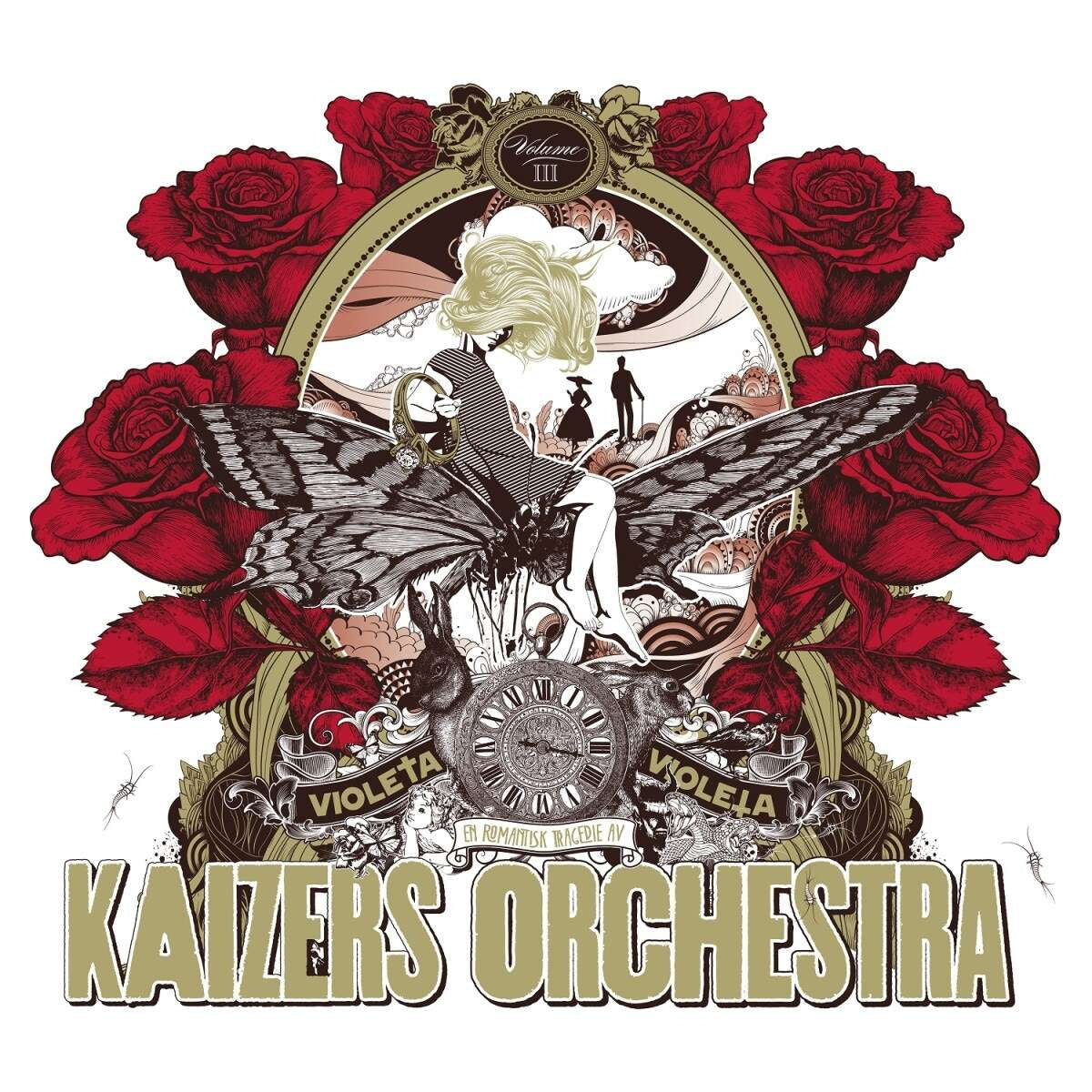 Kaizers Orchestra - Violeta Violeta Volume III [LP] — cover artwork