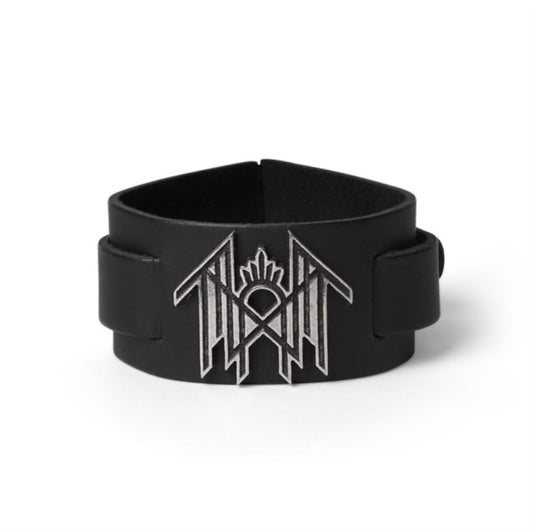 Sleep Token Leather Wriststrap Bracelet