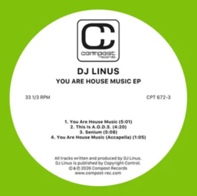 You Are House Music [12" Import]
