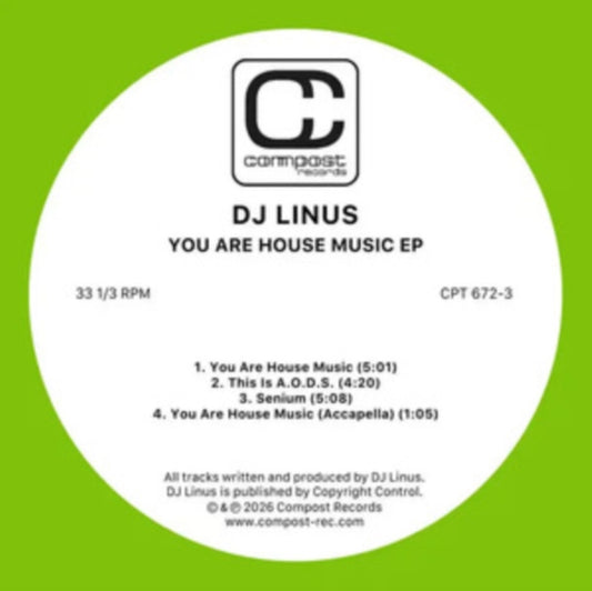 You Are House Music [12" Import]