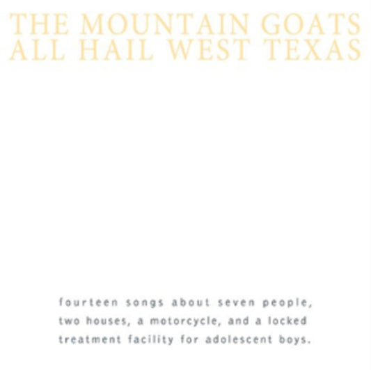 The Mountain Goats – All Hail West Texas [CD] cover artwork