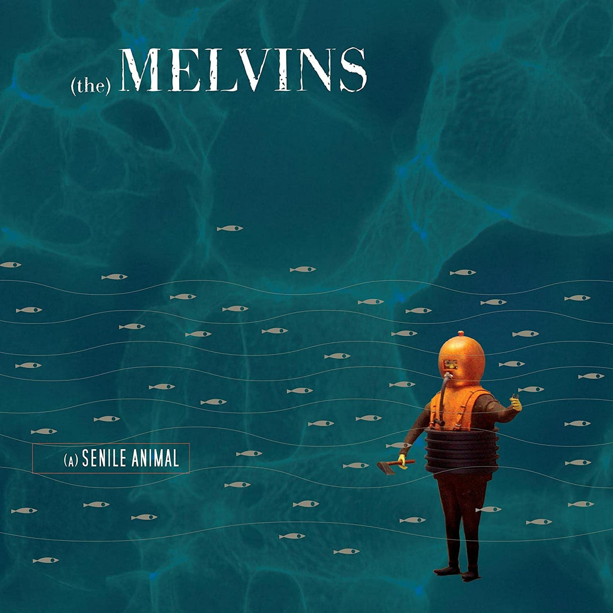 Melvins – (A) Senile Animal [Sea Blue 2LP] cover artwork