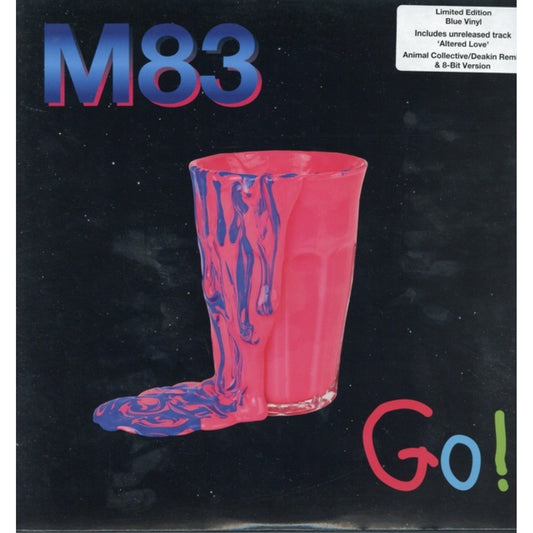 M83 – Go! [Blue Vinyl 12"] cover artwork
