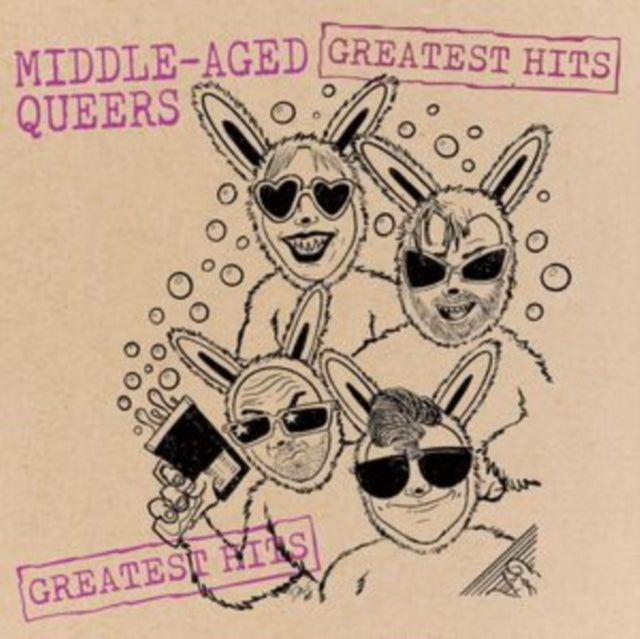 Album cover for Middle-Aged Queers - Greatest Hits [LP]
