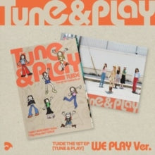 The 1st EP 'TUNE & PLAY' (WE PLAY Version) [CD 104 page photobook 3 stickers folded poster postcard paper weaving kit photo card set A&B]