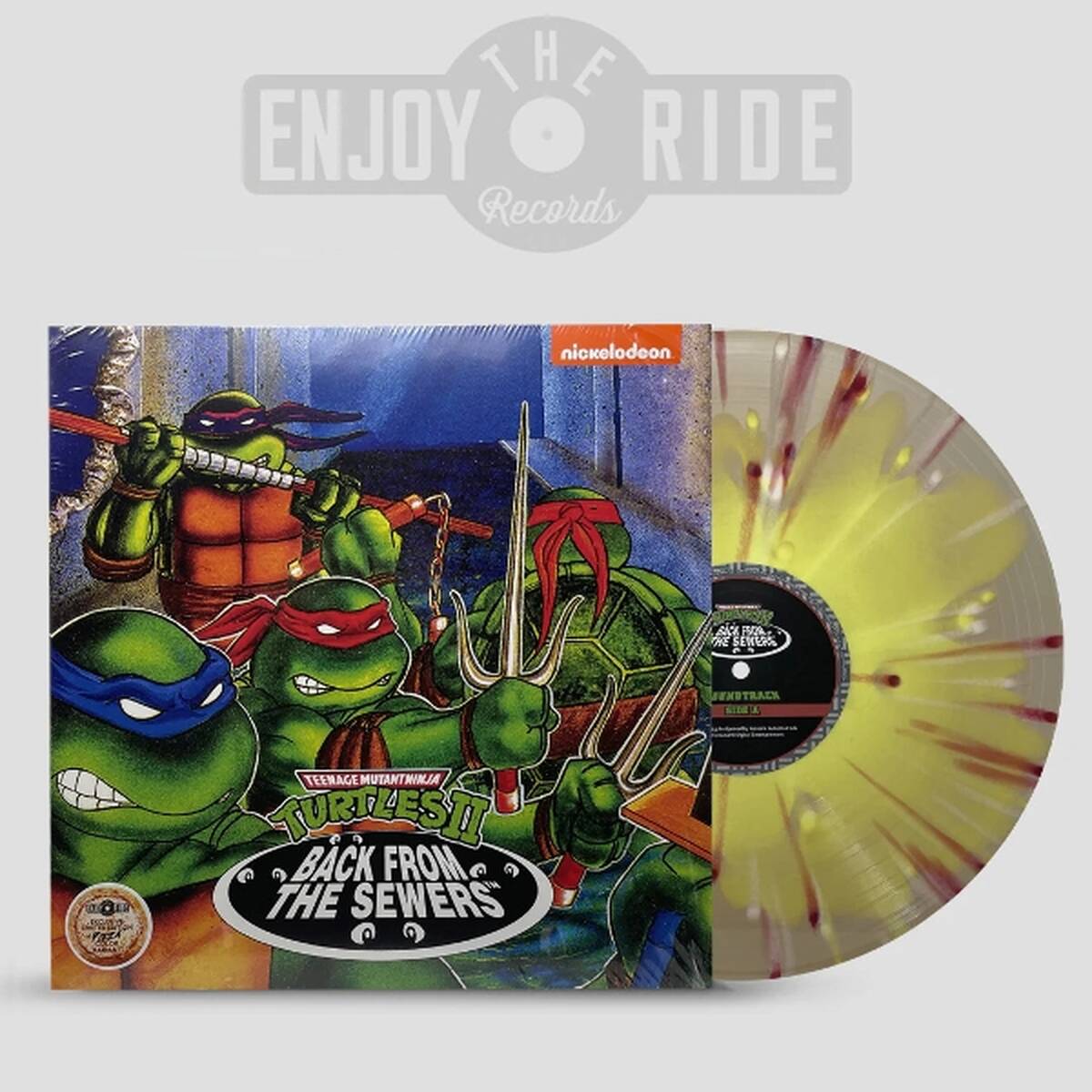 Teenage Mutant Ninja Turtles: Back From The Sewers (Soundtrack) [LP Brown Red Yellow White Vinyl]