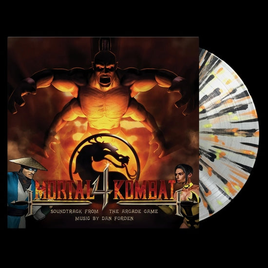 Mortal Kombat Mk 4 (Soundtrack) [LP] [Orange Yellow & Black Splatter On Clear Vinyl To 250]