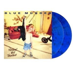 Nothin' But Trouble [2LP] (Blue With Black Cat Swirl Vinyl Remastered Jacket With Lyrics)