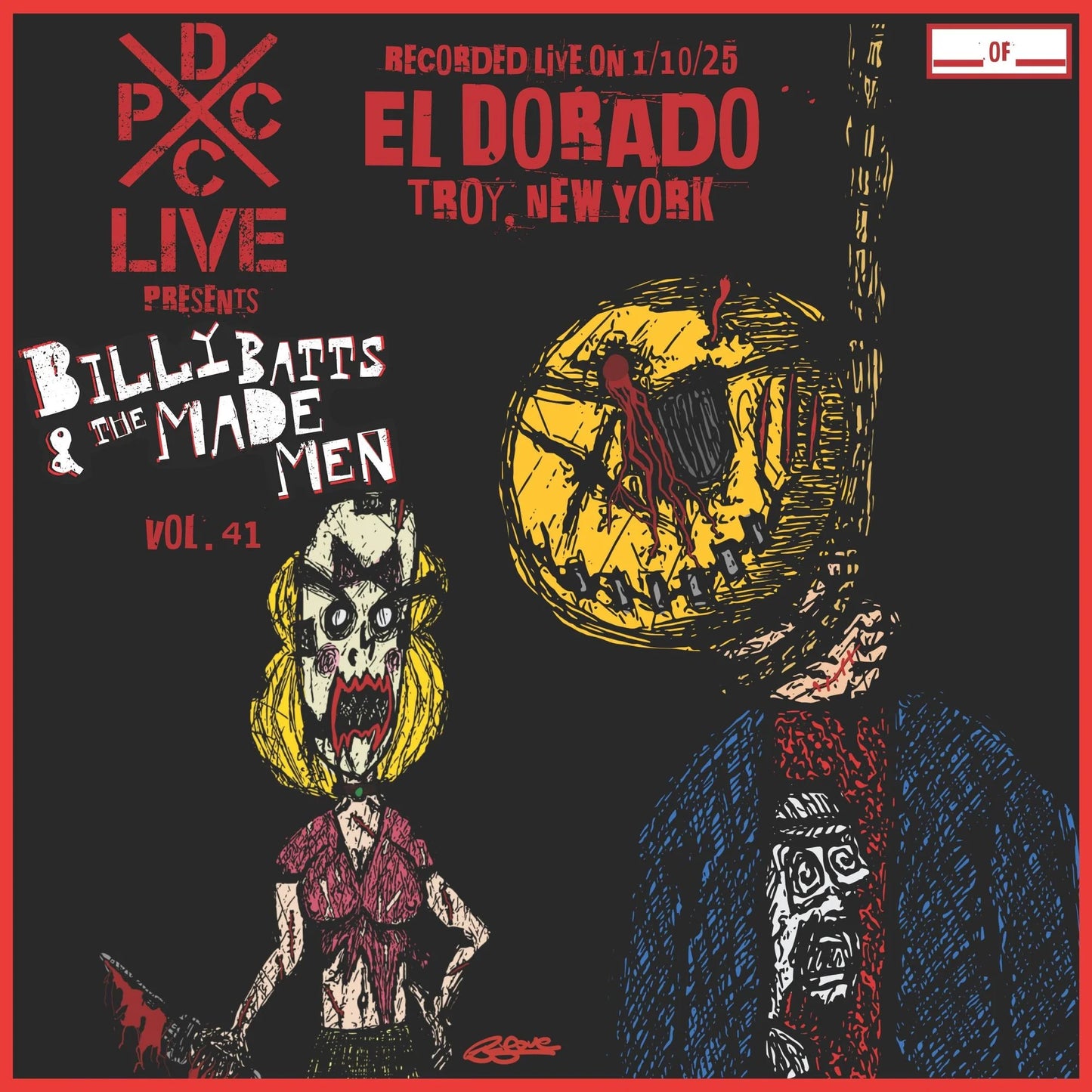 Billy Batts and the Made Men - DCxPC Live Vol. 41 [LP]