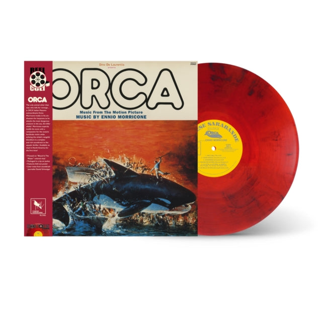 Ennio Morricone - Orca (Music From The Motion Picture) [Blood In The Water Vinyl]